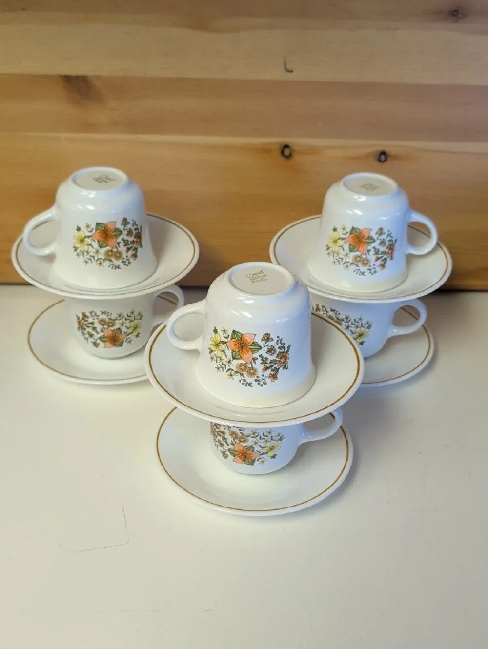 VTG. 1970,Set of 6 Corelle 'Indian Summer 